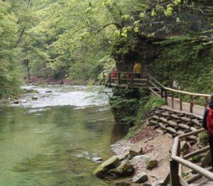 Vintgar Kloof in Slovenie